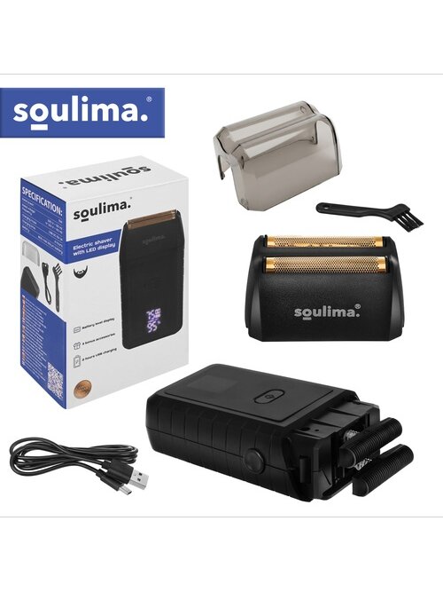 „Soulima“ barzdos skustuvas su LED ekranu 3
