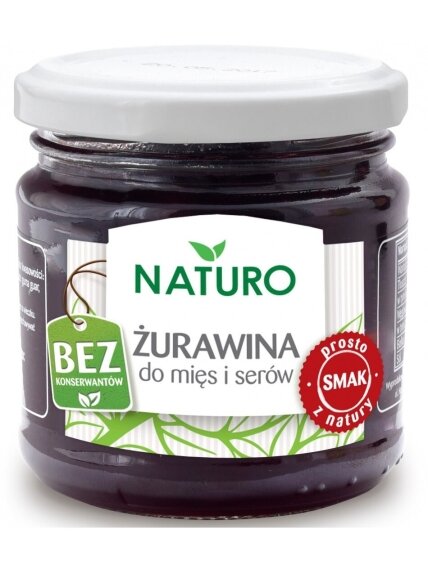 Spanguolės mėsai ir sūriui Naturo, 220g Spanguolės mėsai ir sūriui Naturo, 220g