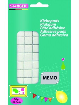 Stanger Dvipusiai lipnūs kvadratėliai 50 g 18099 Stanger Dvipusiai lipnūs kvadratėliai 50 g 18099