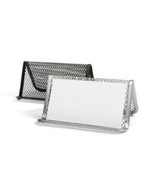 Stovelis vizitinėms Forpus, juodas, 1 skyriaus, perforuoto metalo Stovelis vizitinėms Forpus, juodas, 1 skyriaus, perforuoto metalo