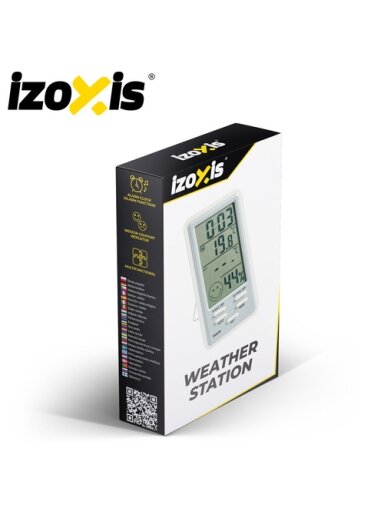 Izoxis meteorologinė stotelė 14,5x8x2,4 cm