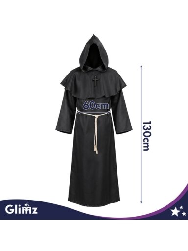 Glimz Helovino vienuolio kostiumas