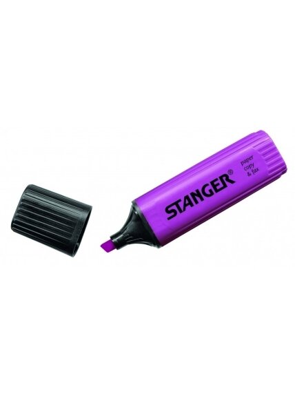 Stanger Teksto žymeklis 1-5 mm, tamsiai violetinis, 1 vnt. 180011000 Stanger Teksto žymeklis 1-5 mm, tamsiai violetinis, 1 vnt. 180011000