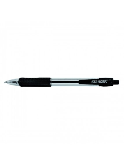 Stanger Tušinukas 1.0 Softgrip retractable, juodas, 1 vnt. 18000300039 Stanger Tušinukas 1.0 Softgrip retractable, juodas, 1 vnt. 18000300039