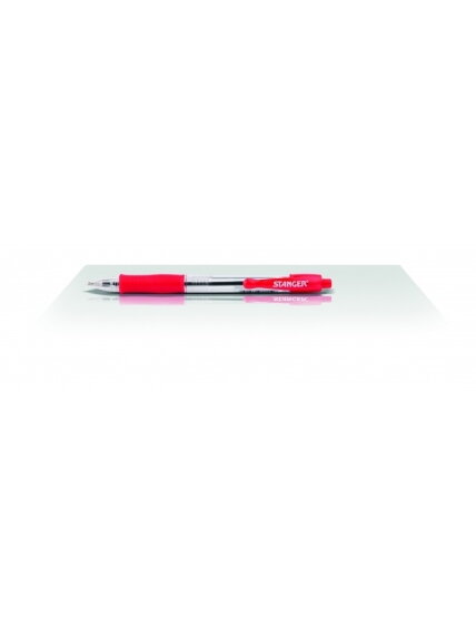 Stanger Tušinukas 1.0 Softgrip retractable, raudonas, 1 vnt. 18000300040 Stanger Tušinukas 1.0 Softgrip retractable, raudonas, 1 vnt. 18000300040