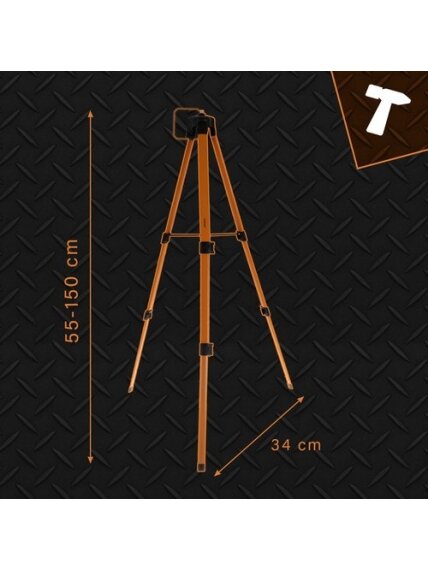 Trikojis kryžminiam lazeriui 150 cm Bigstren 25964 2