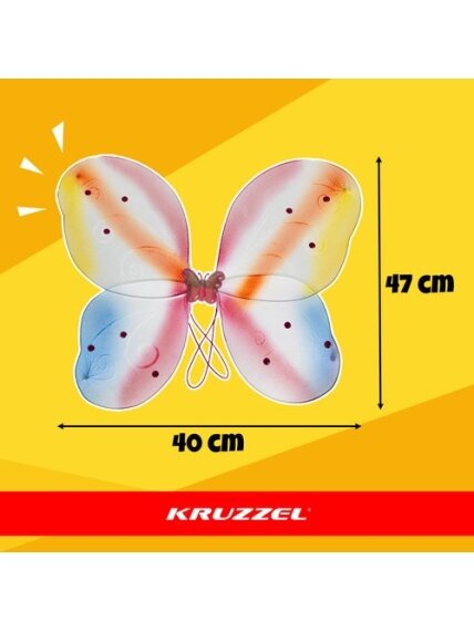Drugelio kostiumas, 6 dalių, Kruzzel 26742 1 Drugelio kostiumas, 6 dalių, Kruzzel 26742 1