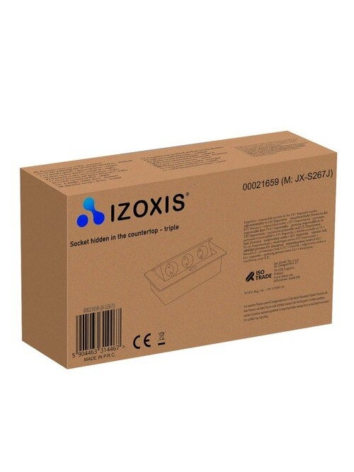 Stalviršyje paslėptas lizdas - trigubas Izoxis 21659 1