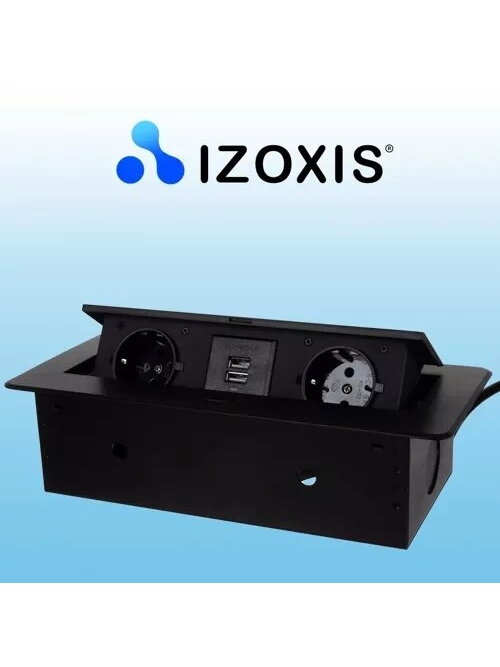 Stalviršyje paslėptas USB lizdas - dvigubas Izoxis 21446 1