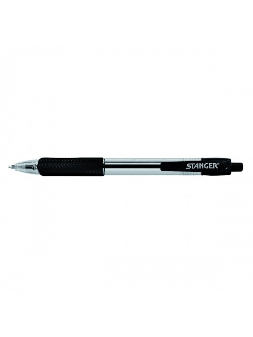 Stanger Tušinukas 1.0 Softgrip retractable, juodas, 1 vnt. 18000300039 Stanger Tušinukas 1.0 Softgrip retractable, juodas, 1 vnt. 18000300039