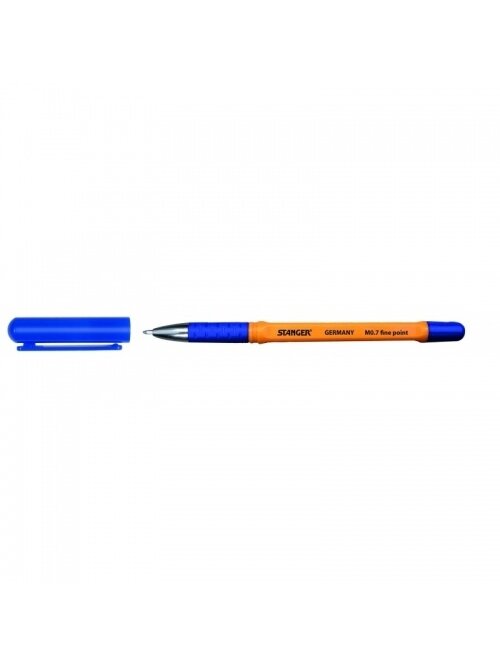 Stanger Tušinukas Finepoint Softgrip 0.7 mm, mėlynas, 1 vnt. 18000300056 Stanger Tušinukas Finepoint Softgrip 0.7 mm, mėlynas, 1 vnt. 18000300056