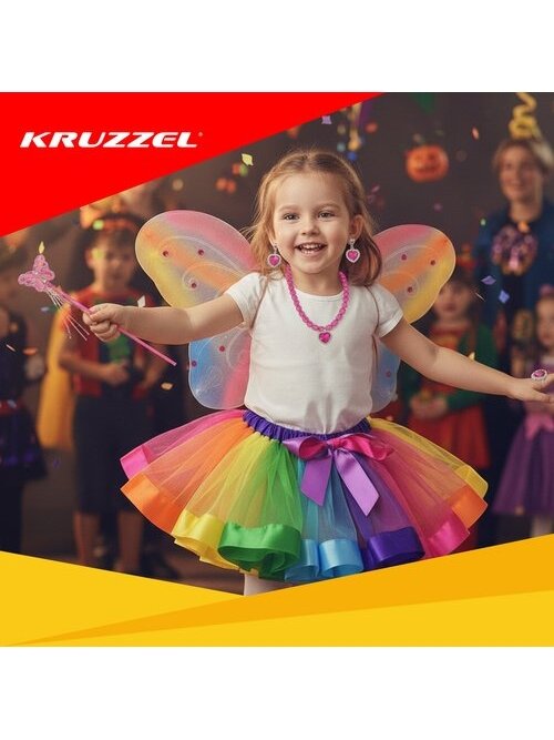 Drugelio kostiumas, 6 dalių, Kruzzel 26742 8