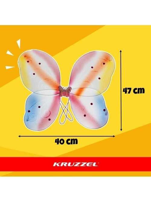 Drugelio kostiumas, 6 dalių, Kruzzel 26742 1 Drugelio kostiumas, 6 dalių, Kruzzel 26742 1