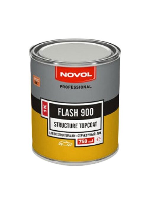 Struktūriniai 1K dažai FLASH900 juodi 0.75 l Struktūriniai 1K dažai FLASH900 juodi 0.75 l