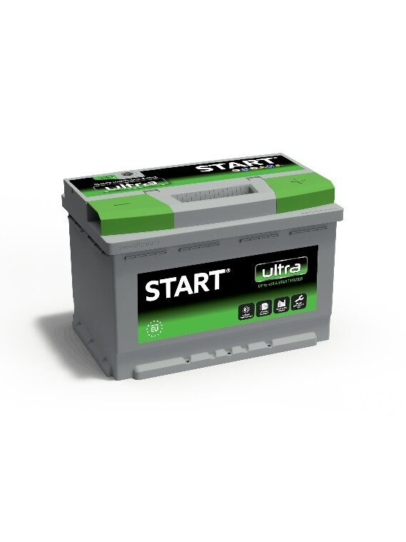 Start Ultra 80Ah R+ 12V 760A akumuliatorius 278x175x190