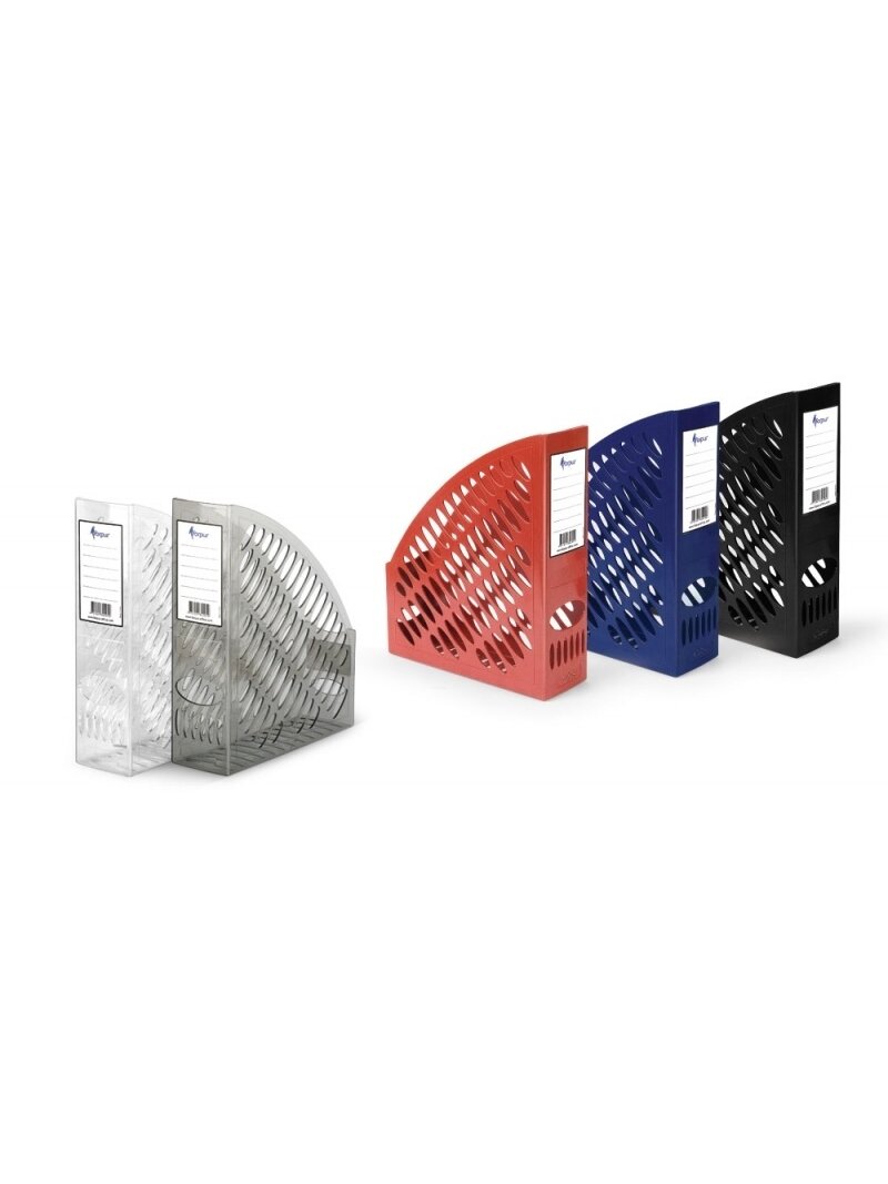 Stovas dokumentams Forpus, 7cm, dūminis, plastikinis Stovas dokumentams Forpus, 7cm, dūminis, plastikinis