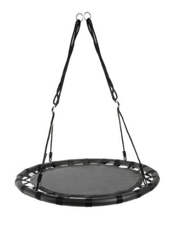 Sūpynės gandralizdžiui, 100 cm, juodos 3