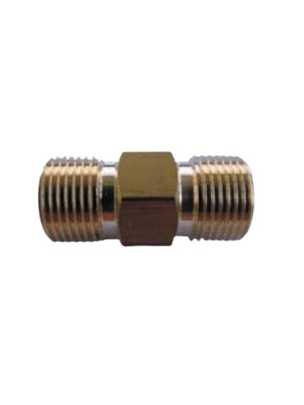 Sujungimas su dvipusiu išoriniu sriegiu 1/4x3/8 Sujungimas su dvipusiu išoriniu sriegiu 1/4x3/8