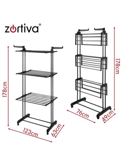 Drabužių džiovintuvas – stacionarus „Zortiva 27129“ 2