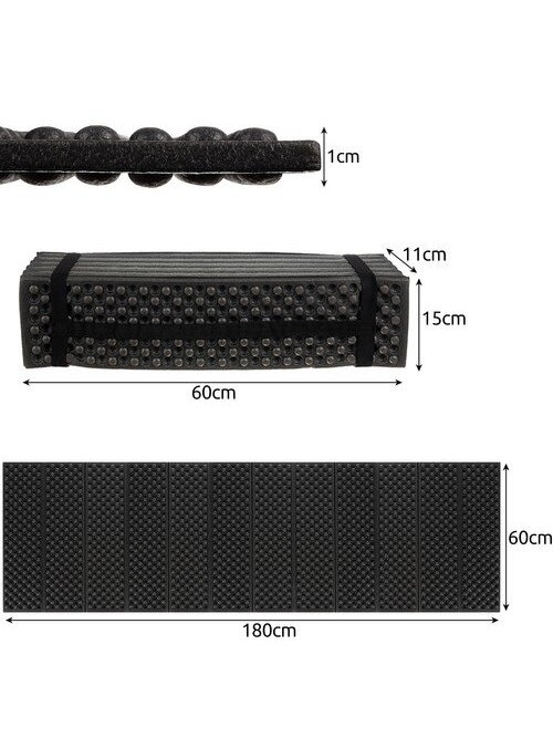 Sulankstomas miegamojo kilimėlis 180x60x1cm Trizand 22870 3