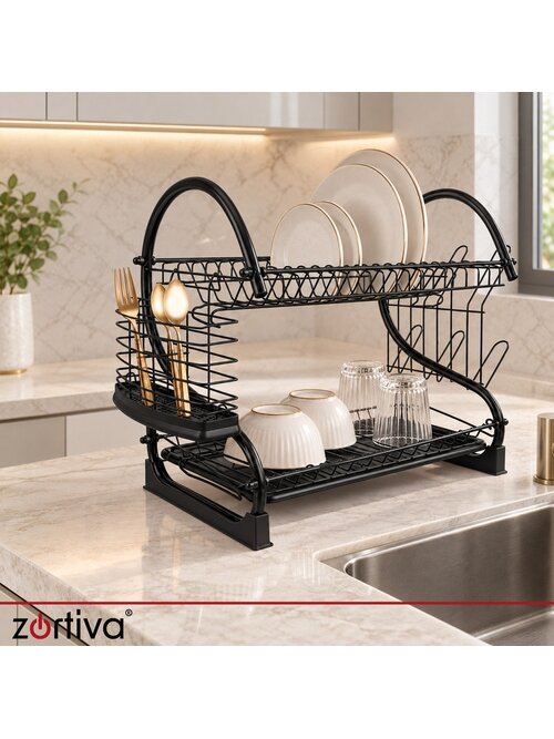„Zortiva“ dviejų lygių indų džiovyklė 10
