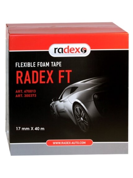 Švelnaus perėjimo juosta 17mmx40m RADEX Švelnaus perėjimo juosta 17mmx40m RADEX