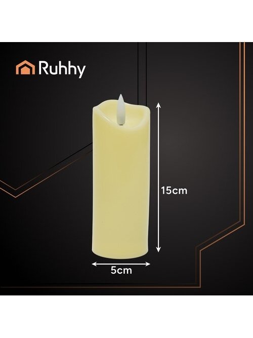 LED žvakė/įdėklas 15x5cm 1vnt. Ruhhy 26719 2 LED žvakė/įdėklas 15x5cm 1vnt. Ruhhy 26719 2