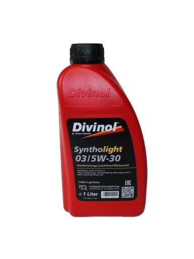 Syntholight DIVINOL 03 5W-30 1 l, ACEA A3/B4/C3 VW 504.00/507.00