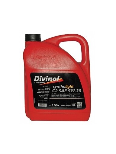 Syntholight DIVINOL C2 5W-30 5 l. SN/CF, ACEA C2-12 (F.T.H.M)