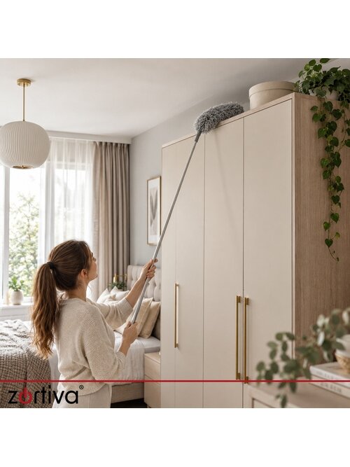 „Zortiva“ teleskopinė dulkių šluostė 18 „Zortiva“ teleskopinė dulkių šluostė 18