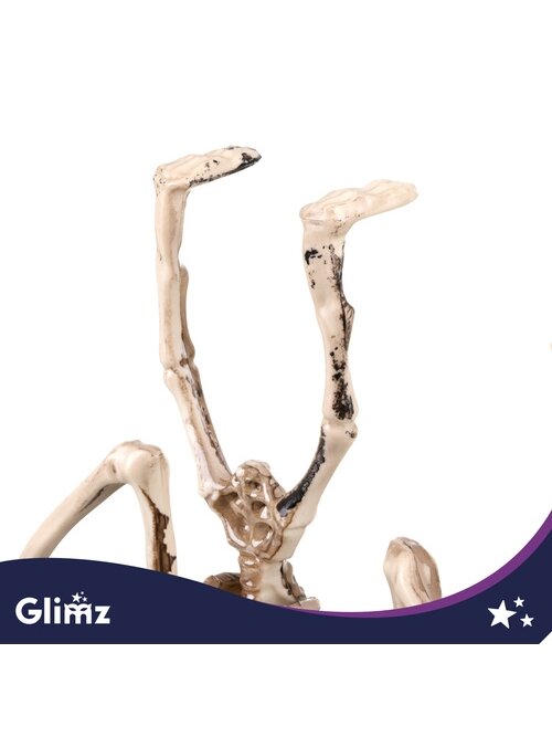 Šikšnosparnio skeletas – dekoracija, 30 cm, „Glimz“ 8