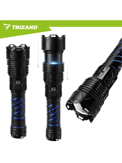 Taktinis žibintuvėlis 1500lm Trizand 26949 15