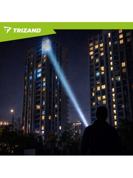Taktinis žibintuvėlis 1500lm Trizand 26949 18