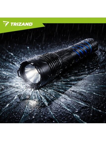 Taktinis žibintuvėlis 1500lm Trizand 26949 26
