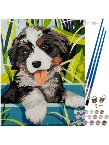 Tapyba pagal skaičius 40x30cm - Maaleo dog 22780