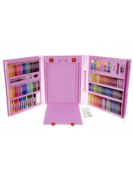 Tapybos rinkinys 208 vienetai lagamine 4