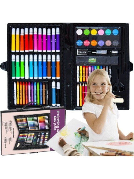 Tapybos rinkinys lagamine 86 vnt
