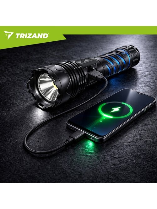 Taktinis žibintuvėlis 1500lm Trizand 26949 27