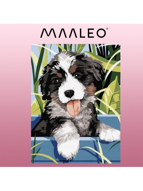 Tapyba pagal skaičius 40x30cm - Maaleo dog 22780 2