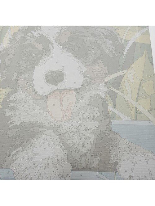 Tapyba pagal skaičius 40x30cm - Maaleo dog 22780 7