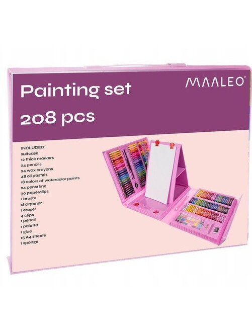 Tapybos rinkinys 208 vienetai lagamine 1 Tapybos rinkinys 208 vienetai lagamine 1
