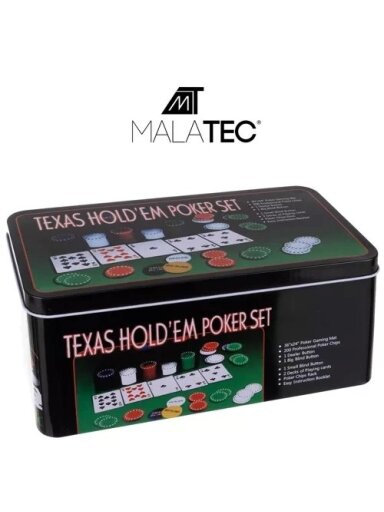 TEXAS 23539 pokerio rinkinys