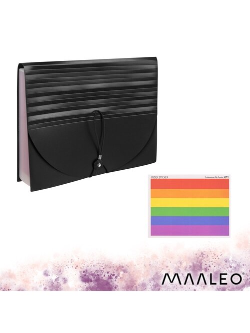 Teczka na dokumenty 24 przegródek Maaleo 9 Teczka na dokumenty 24 przegródek Maaleo 9