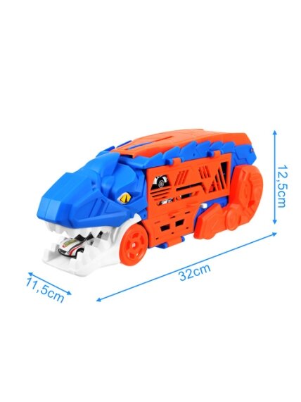 TIR – automobilių vežimo priekaba + 6 automobiliukų rinkinys 2