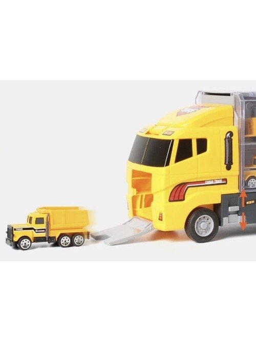 TIR sunkvežimio komplektas su 6 automobiliais 22481 2 TIR sunkvežimio komplektas su 6 automobiliais 22481 2