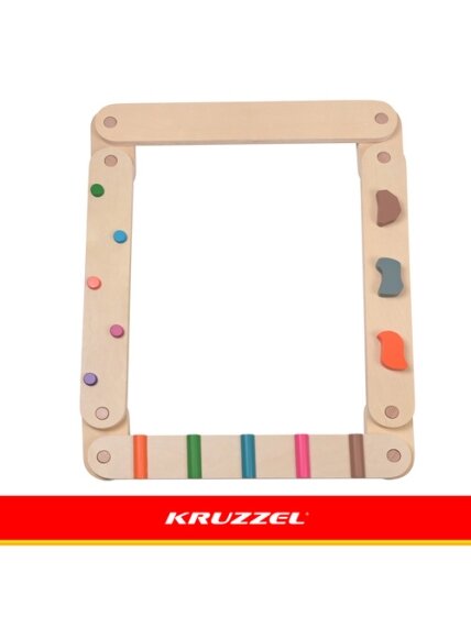 Medinė balansavimo trasa – 14 dalių, „Kruzzel“ 14 Medinė balansavimo trasa – 14 dalių, „Kruzzel“ 14