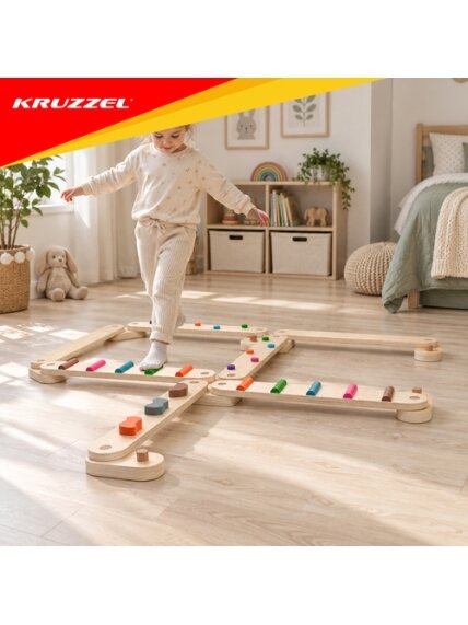 Medinė balansavimo trasa – 14 dalių, „Kruzzel“ 20