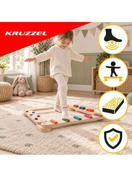 Medinė balansavimo trasa – 14 dalių, „Kruzzel“ 4