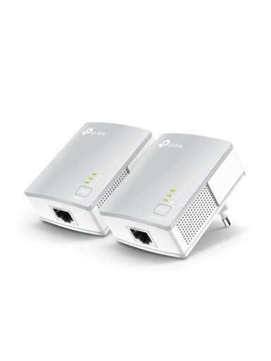 TP-Link TL-PA4010 KIT AV600 Powerline Starter Kit Ethernet LAN Adapterių rinkinys