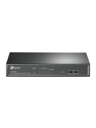 TP-Link TL-SF1008LP 8-Port 10/100Mbps Desktop Šakotuvas su 4-Port PoE